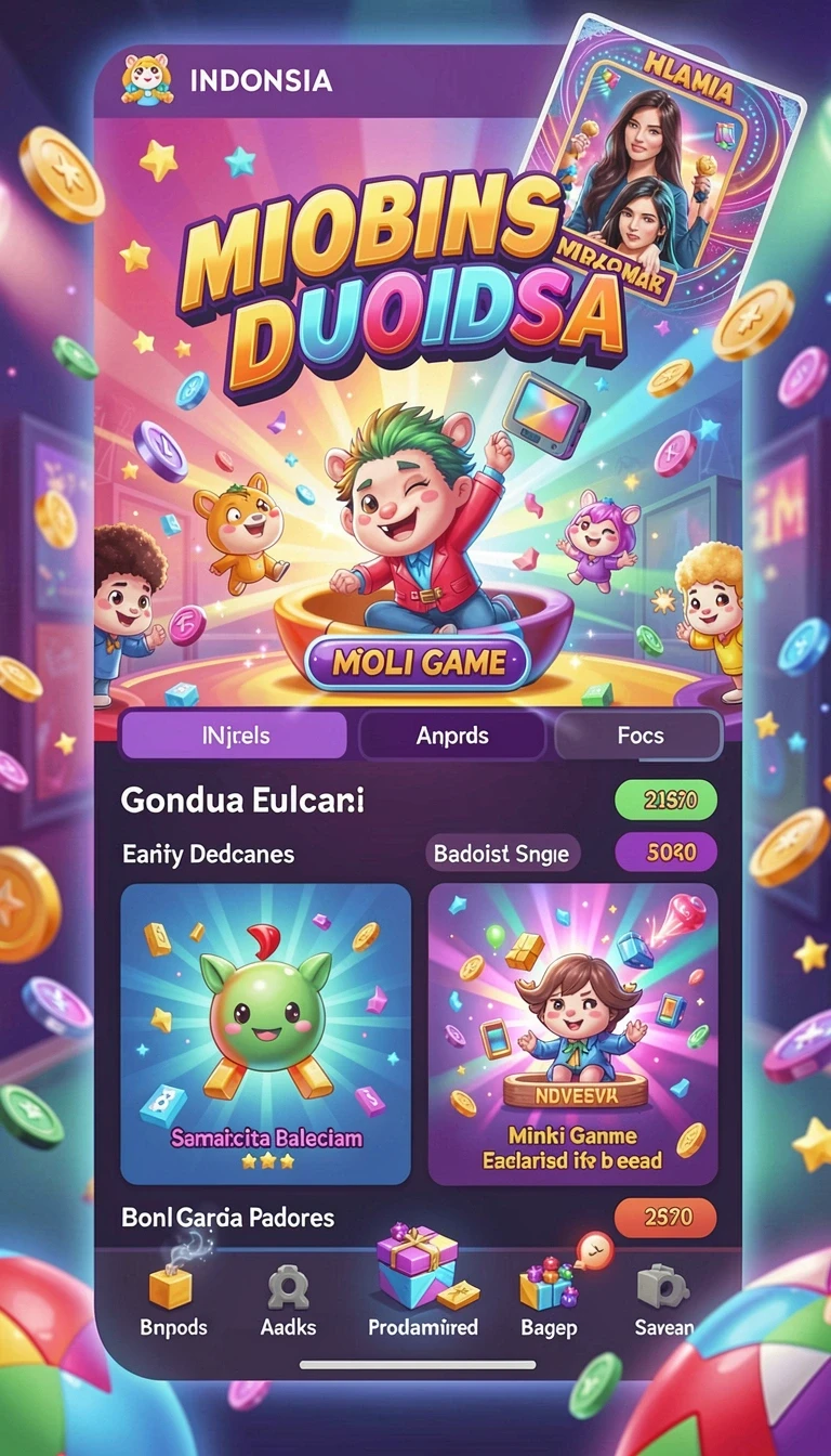 Tampilan antarmuka lotus4d di Android